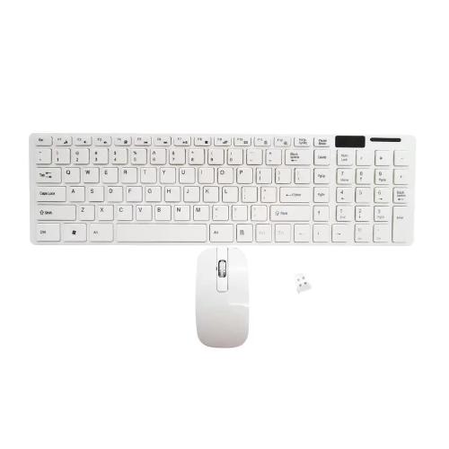 [HCM]Bộ Bàn phím và chuột không dây KGR (Trắng)