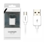 Bộ cáp và cốc sạc Pisen 1A cho điện thoại Android (Trắng)