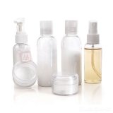 Bộ chai chiết mỹ phẩm khi đi du lịch 6 cái - UBL AG0258(Trong suốt)