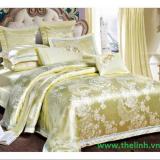 Bộ chăn drap bọc chần gòn Ban Mai  Thế Linh -TL50-160x200\n