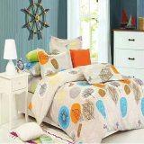 Bộ chăn ga gối bọc Cotton Lụa Drap24  HQF13