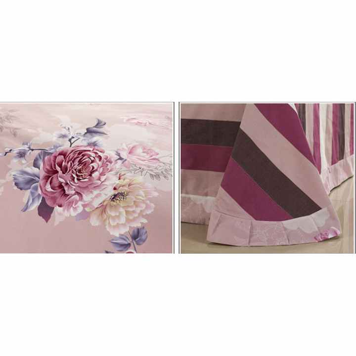 Bộ chăn ra gối cotton nhung cao cấp Tencel Shop NM 070 1,6x2m