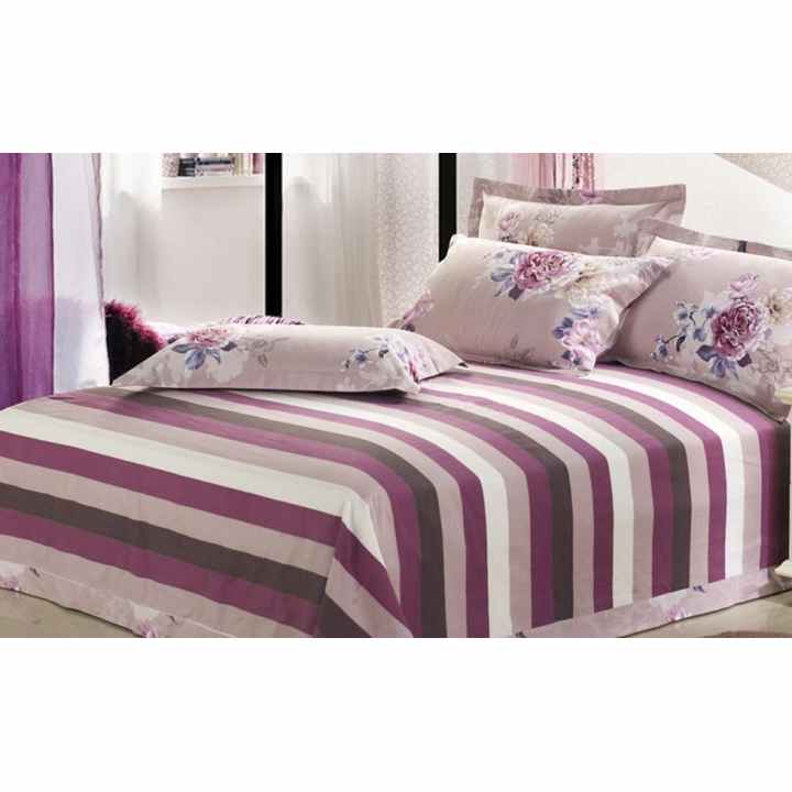 Bộ chăn ra gối cotton nhung cao cấp Tencel Shop NM 070 1,6x2m
