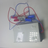 Bộ đảo điện 12v ra 220v công suất 100w (Xanh)