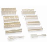 Bộ dụng cụ làm Sushi 10 món ES044 (Trắng)(...)