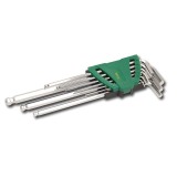 Bộ lục giác đầu bi 9 chi tiết SATA 09-101 (Xám bạc)
