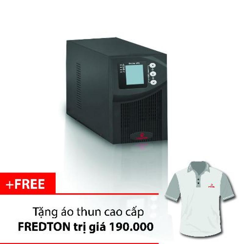 Bảng giá Bộ lưu điện UPS Fredton Tower Online UPS/1KVA (đen) + Tặng 01 áo thun Fredton cao cấp Phong Vũ