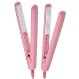 Bộ máy duỗi tóc và máy bấm tóc Miss.J  AC (Hồng)