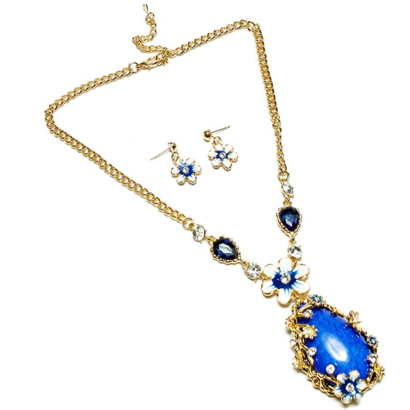 Bộ trang sức HOA CỎ MÙA XUÂN ELIZABETH BTVC-0212-509 (Vàng)