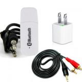 Bộ USB thu bluetooth Music Receiver (Trắng)