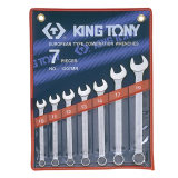 Bộ vòng miệng 7 cái hệ mét kingtony 1207mr 10-19mm