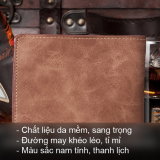 Bóp da nam BOGESI BD165 (Nâu cà phê)