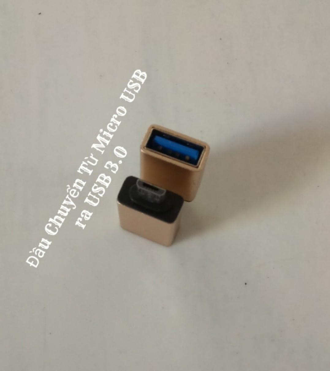 Đầu Chuyển OTG Type-C Và MicroUSB Ra USB 3.0