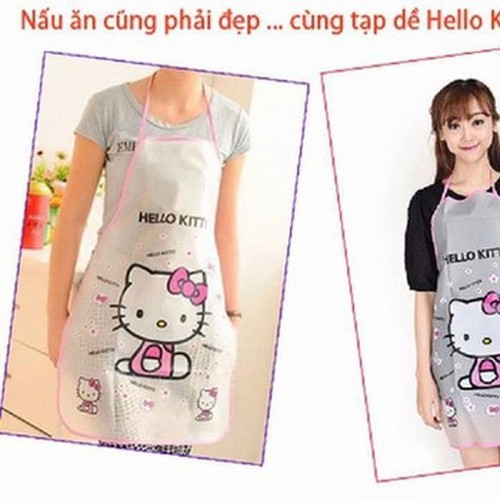 Tạp dề nấu bếp cute ( giao hình ngẫu nhiên)