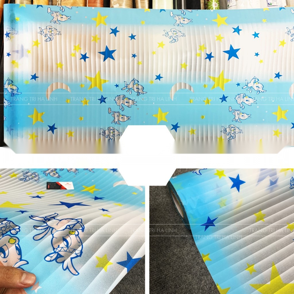 Decal dán kính mờ hoa văn bồ công anh, giấy dán kinh 3d dán cửa sổ phòng ngủ