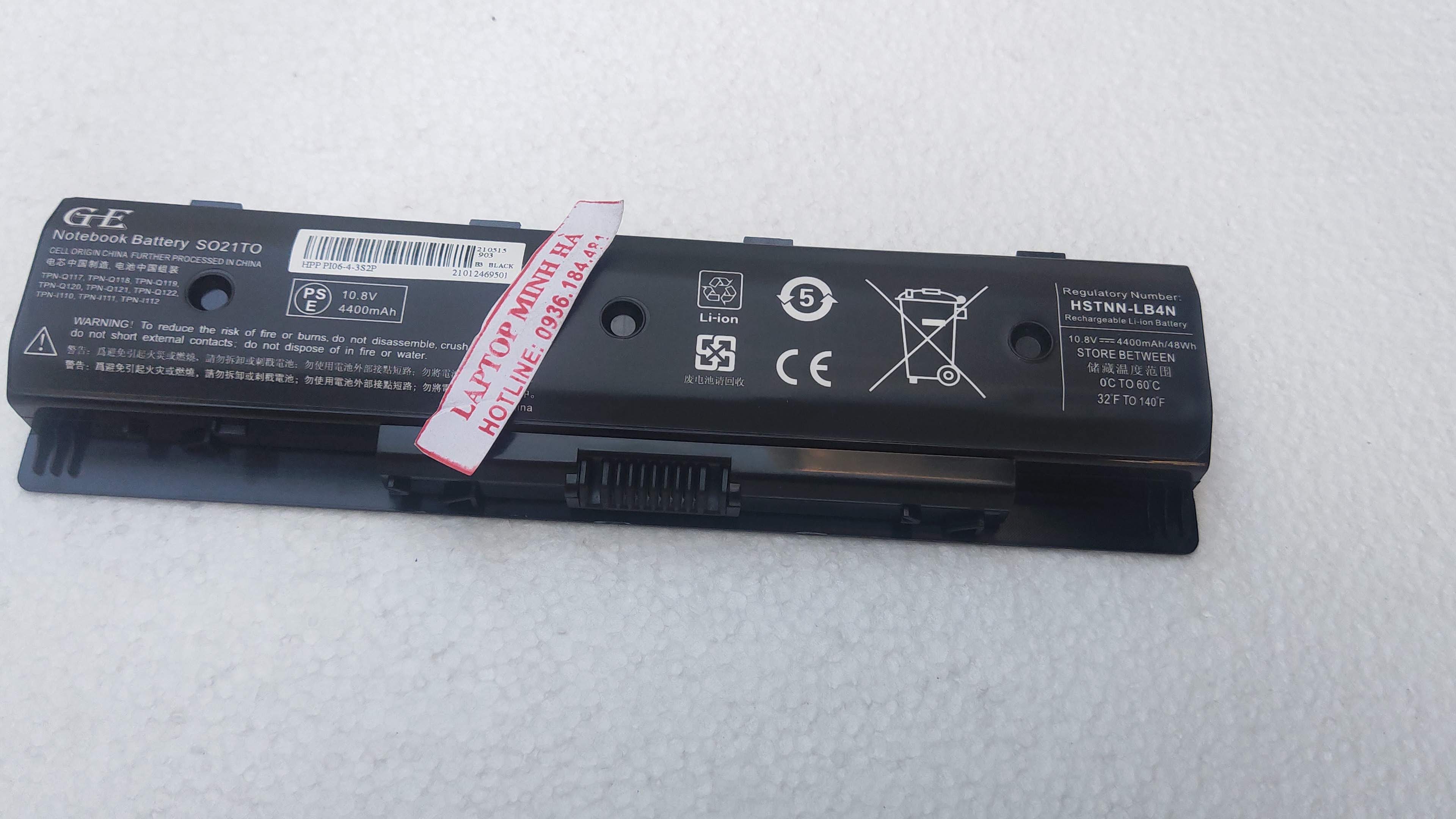 Pin laptop hp 15-e043cl, pin hp 15-e043cl