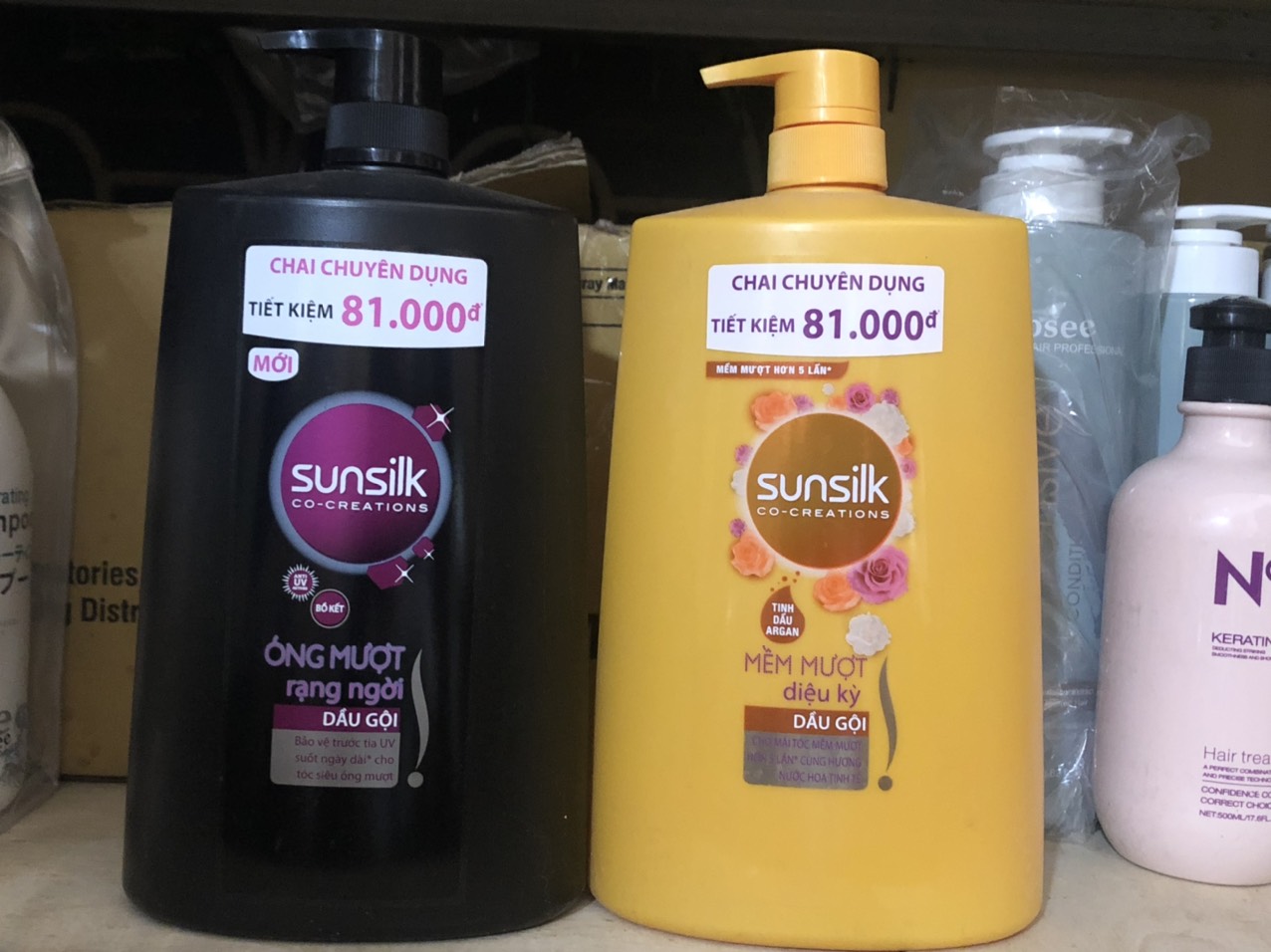 Dầu gội sunsilk đen 1,4kg