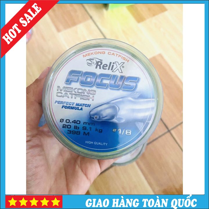 Cước câu cá RELIX FOCUS Thái Lan Chính hãng Ryoko (hàng nhập khẩu)