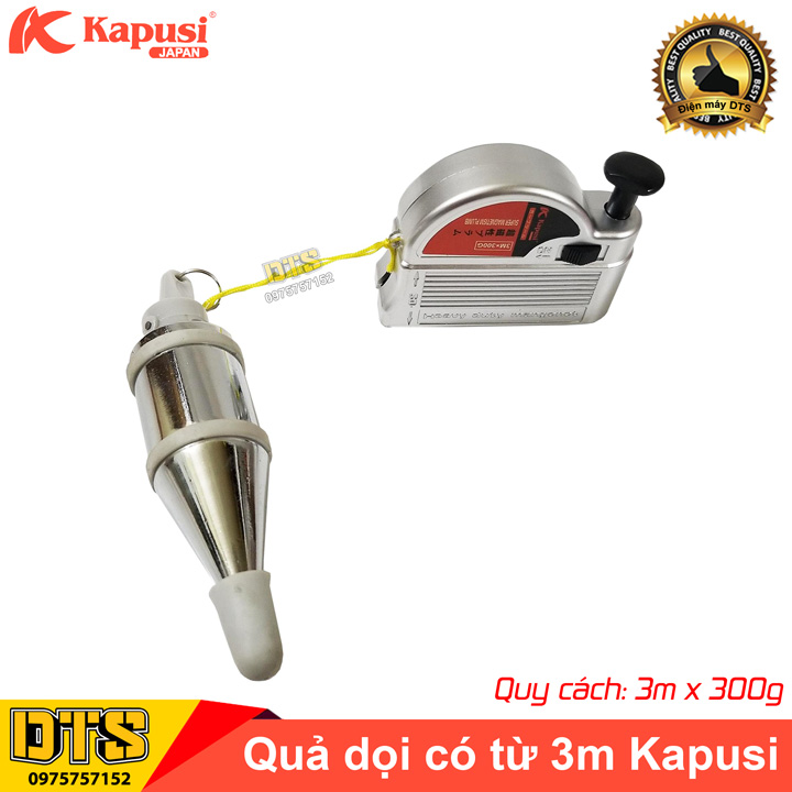 Quả dọi từ tự động, giữ thăng bằng 3m Kapusi (Lập lòn từ tính)
