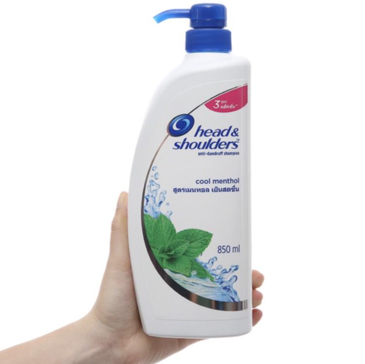 [HCM]Dầu gội Head Shoulder Thailand Bạc hà 480ml
