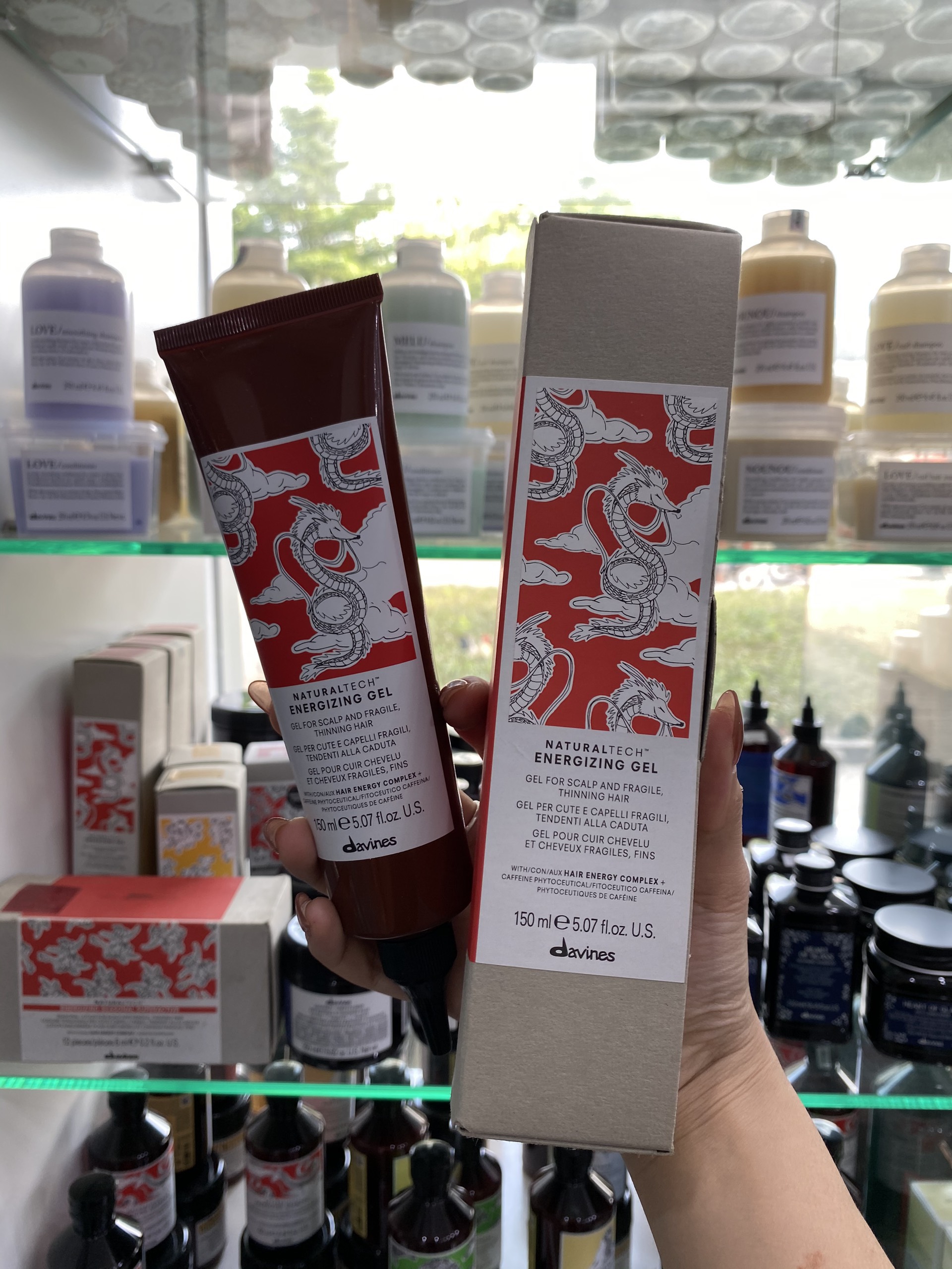 Gel Chống Rụng Tóc Davines Energizing 150ml Chính Hãng
