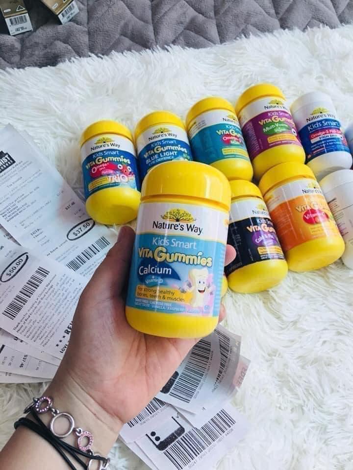 kẹo Vita Gummies Nature Way Vitamin D Canxi