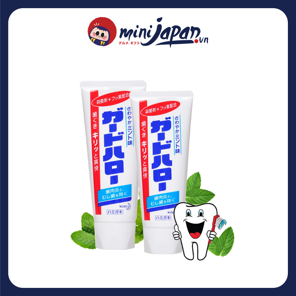 Kem đánh răng kao guard halo 165gr - nội địa nhật bản