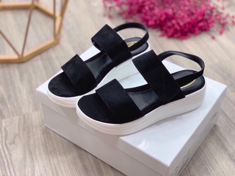 Sandal nữ 2 quai đế xuồng đơn giản