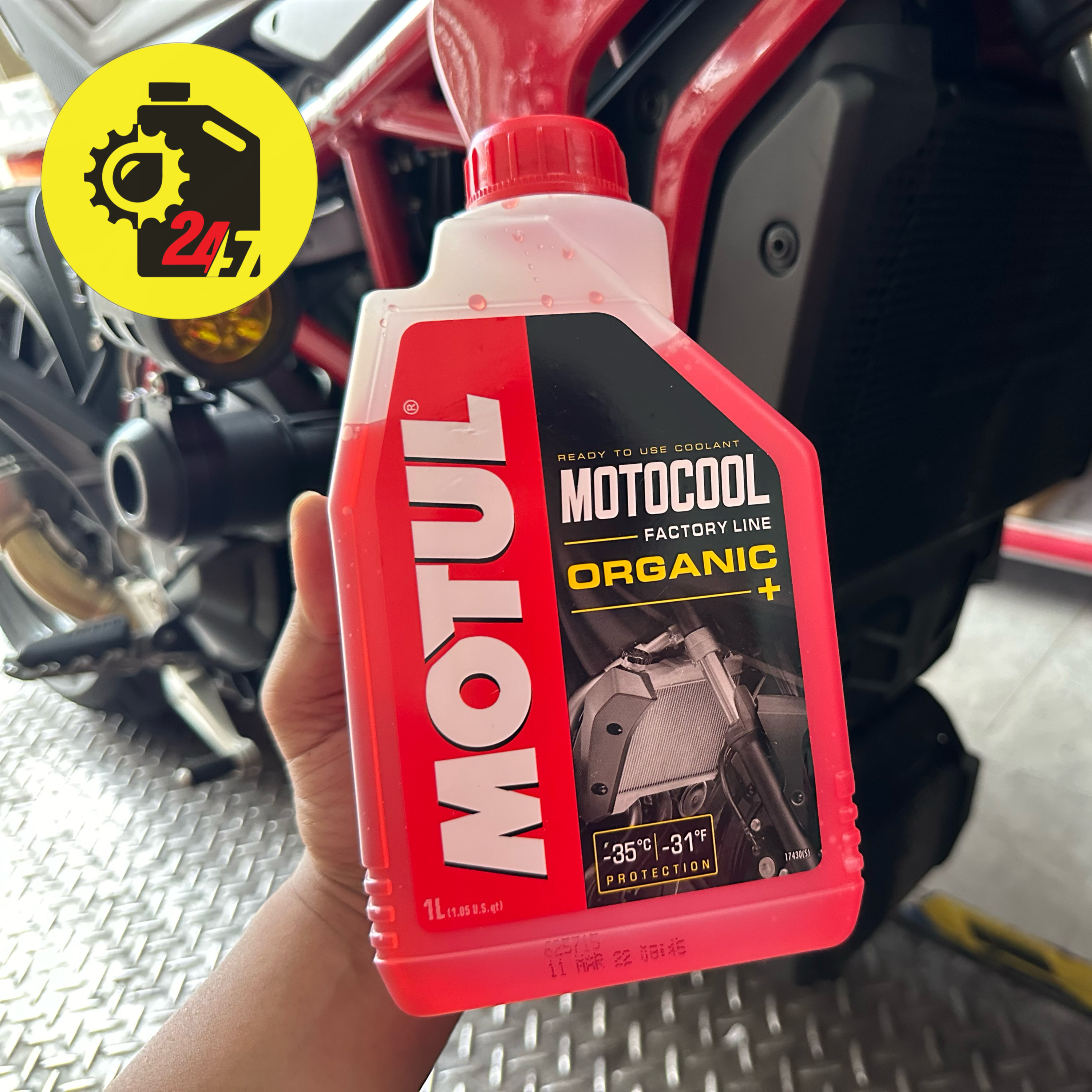Nước mát Motul Motocool Organic Factory Line (Pha sẵn)