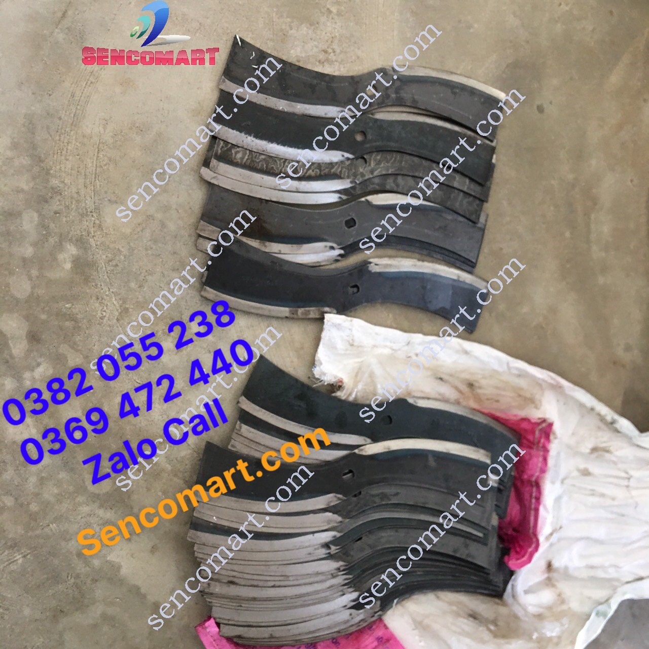 Lưỡi dao gắn máy băm cỏ Toàn Phát