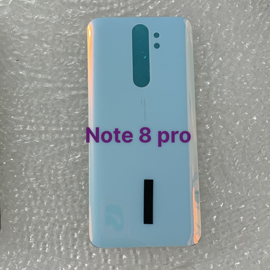 Nắp lưng xiaomi Redmi Note 8 Pro - bằng kính
