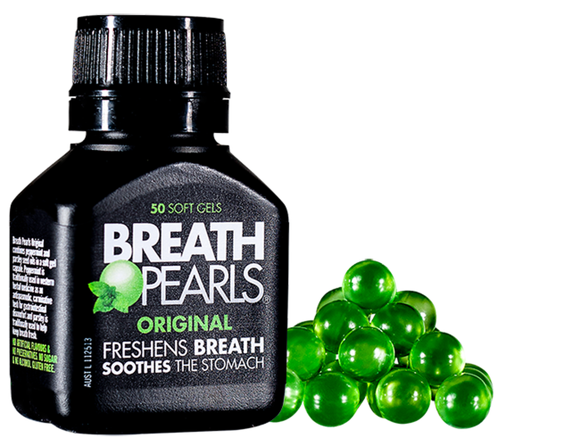 Viên Uống Thơm Miệng Úc Breath Pearls Original 50 viên