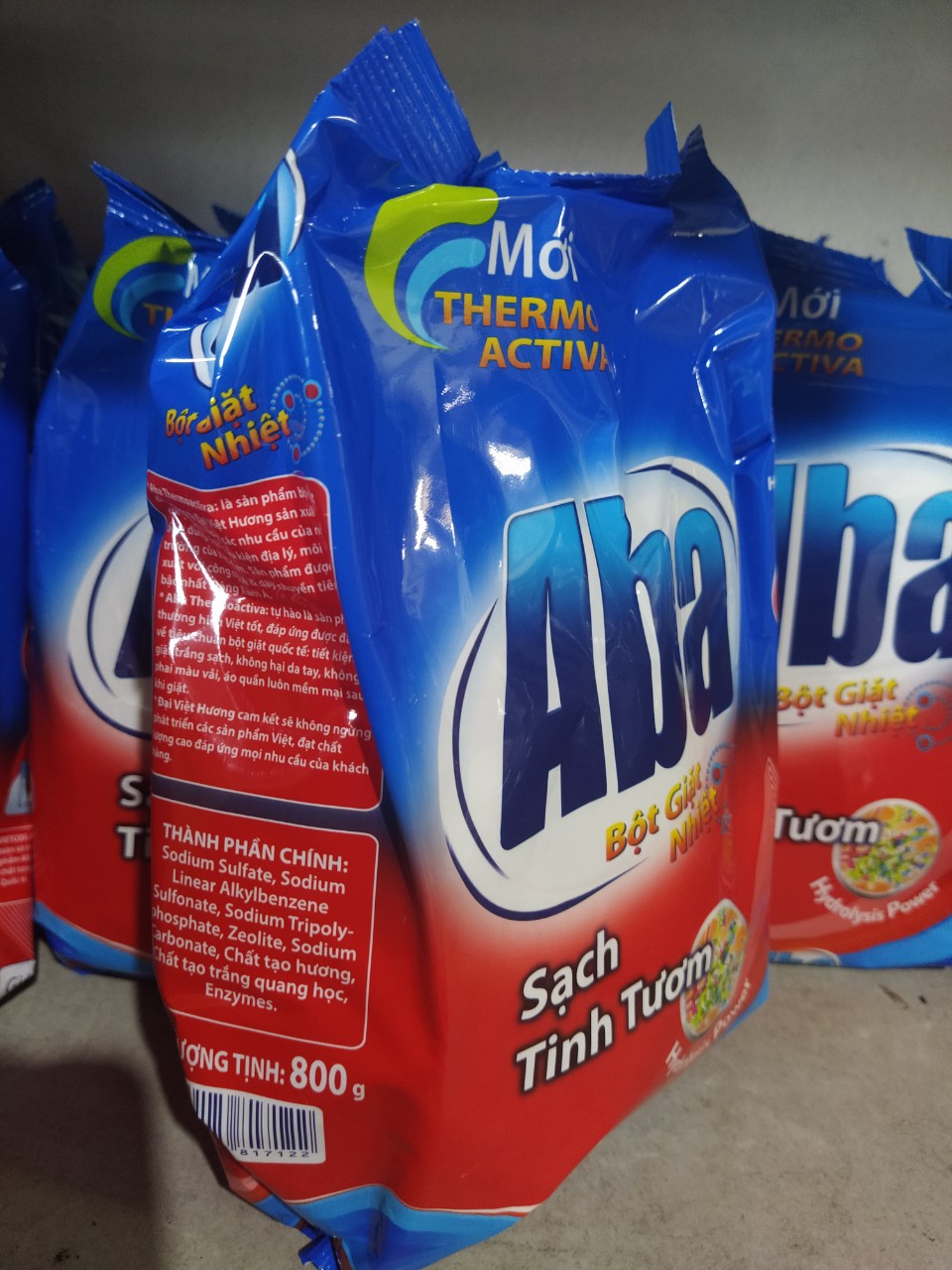 [HCM]Combo 2 gói bột giặt Aba 800g (tổng 2 gói 1,6kg )