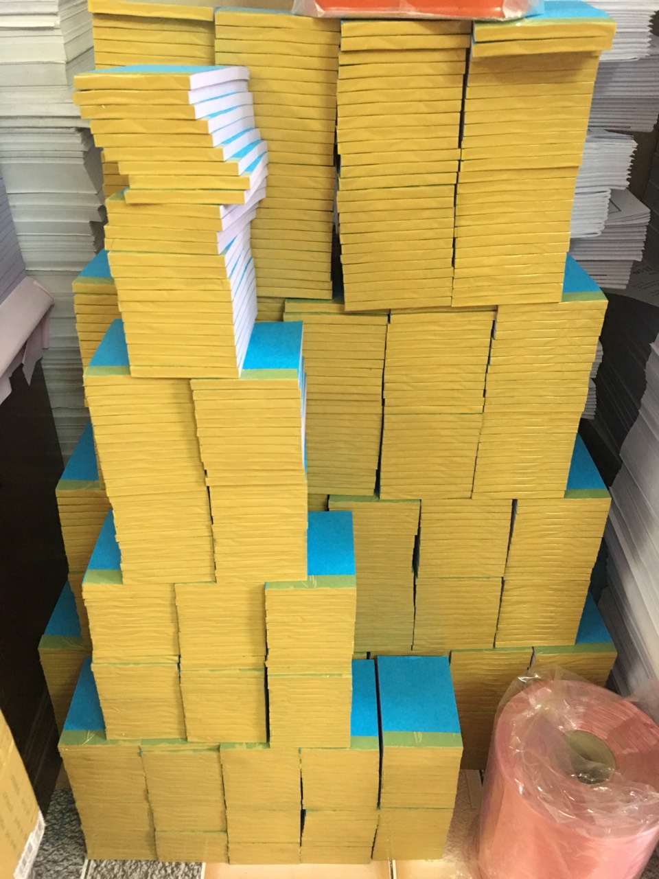 Combo 20 cuốn Cùi xé khổ 5x10 2 liên và 3 liên