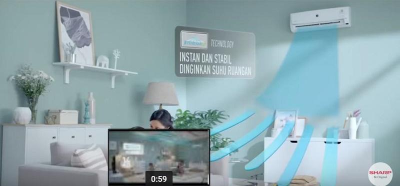 Máy Lạnh Sharp 2.0Hp Inverter AH-X18XEW