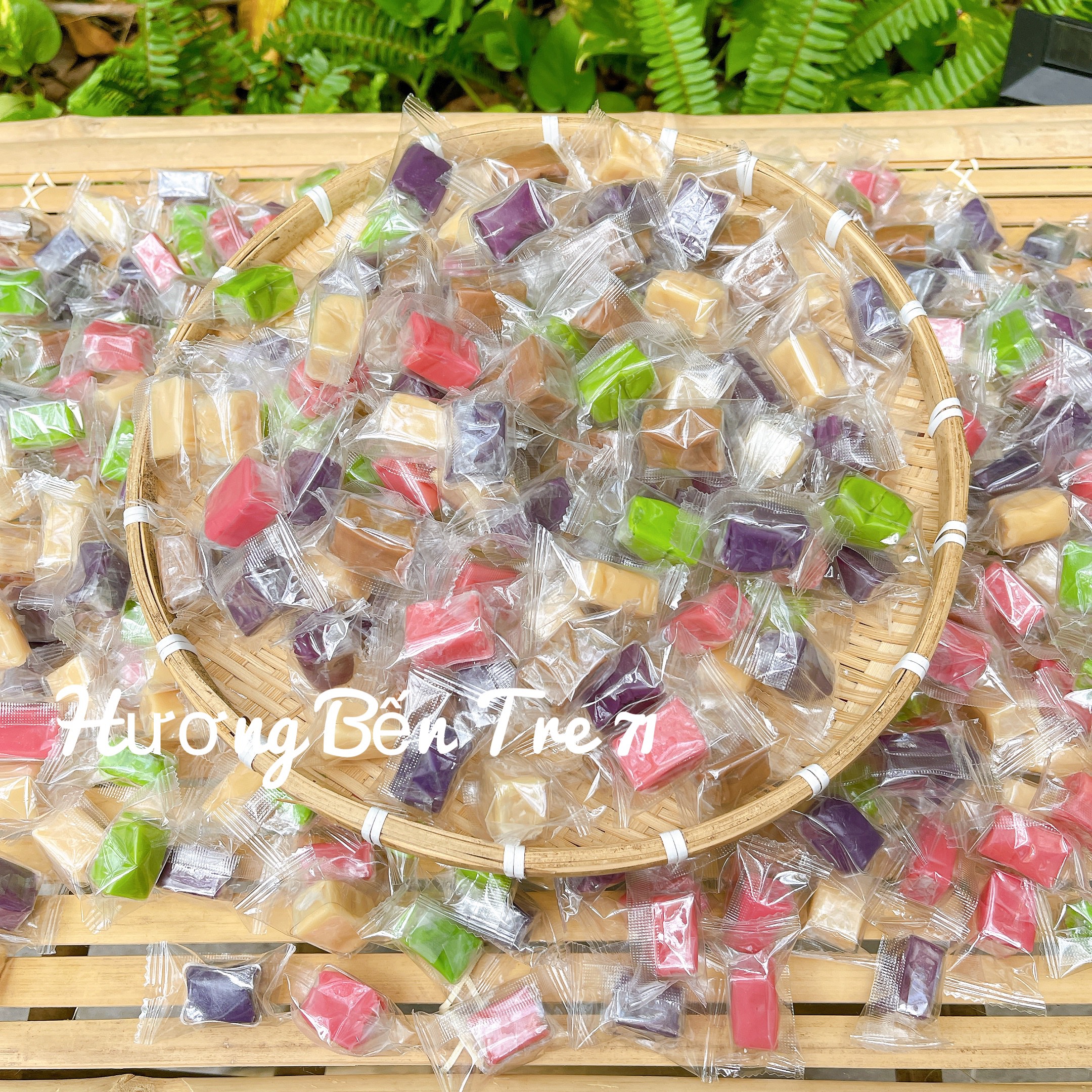 Kẹo dừa thập cẩm mix vị Bến Tre - Đồ ăn vặt