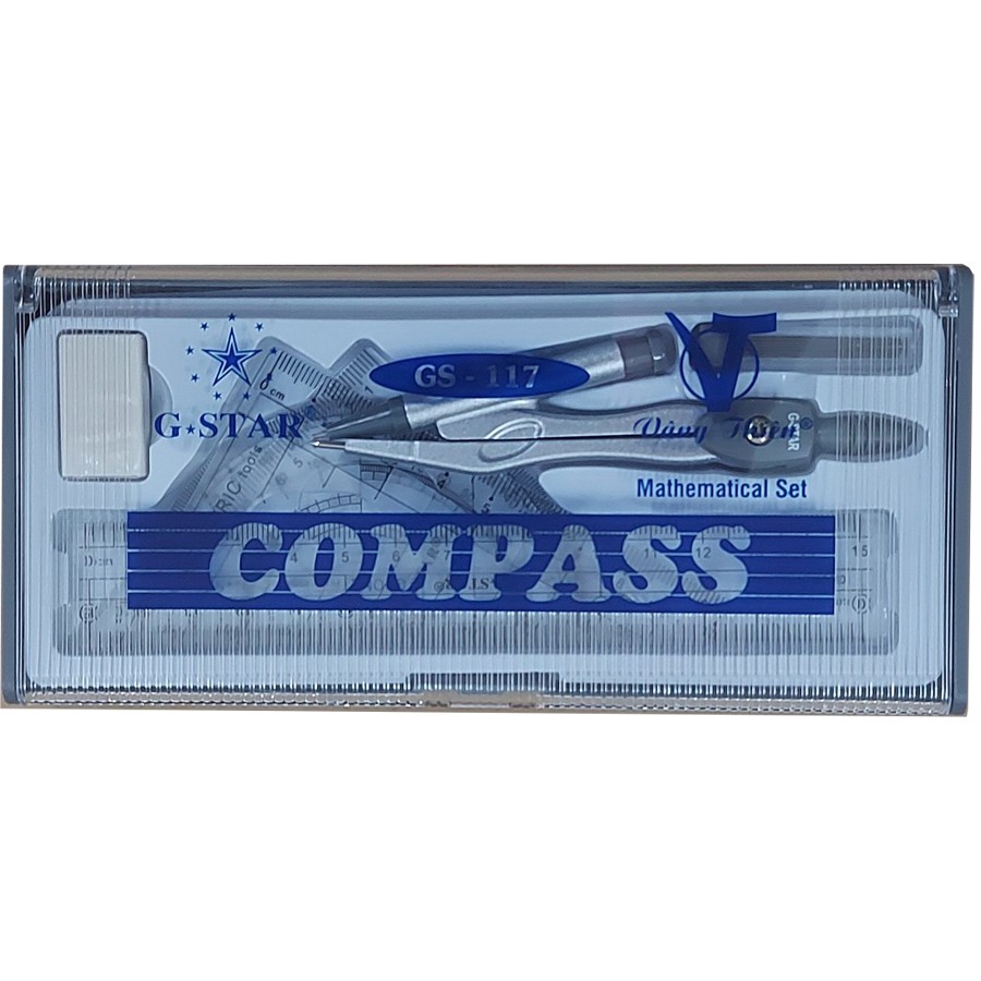 COMPA BỘ ĐẦY ĐỦ CÁC DỤNG CỤ HỌC TẬP