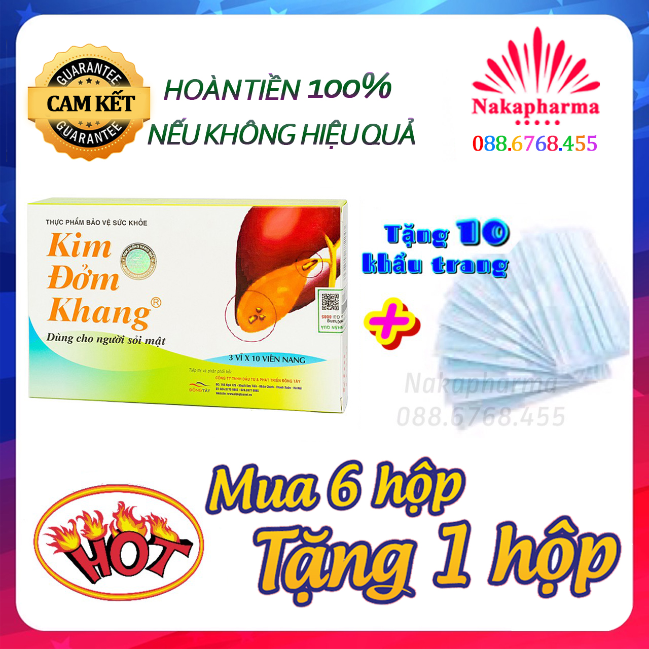 ✅ [KÈM QUÀ] Kim Đởm Khang - Giảm sỏi mật, viêm túi mật, ngừa các bệnh về sỏi