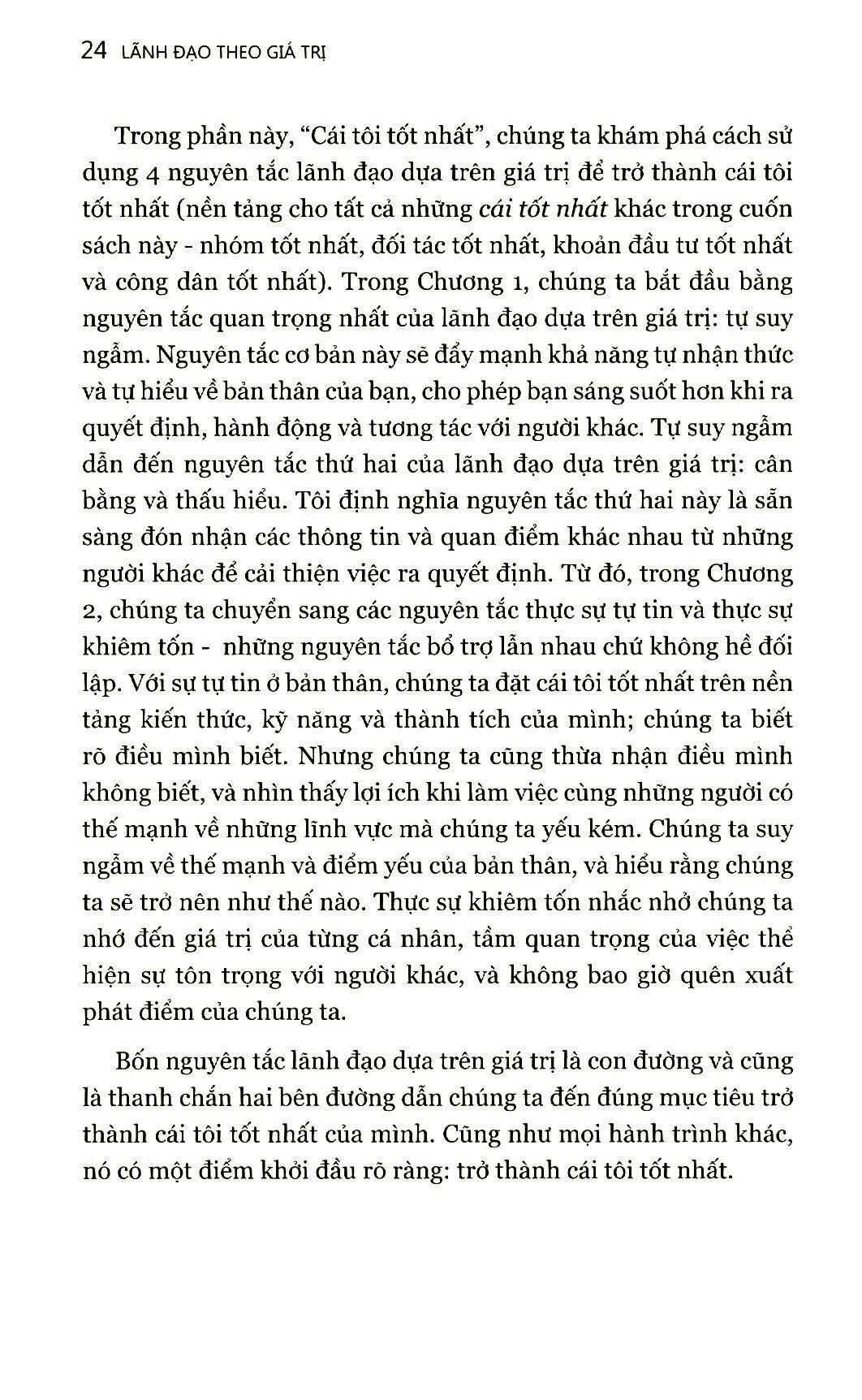 Lãnh Đạo Theo Giá Trị
