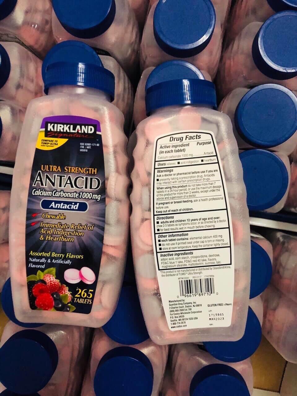Kẹo ngậm Antacid 265 viên
