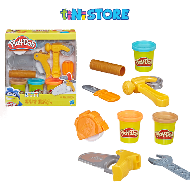 Bộ đồ chơi Hasbro đất nặn dụng cụ sửa chữa Play Doh E3565