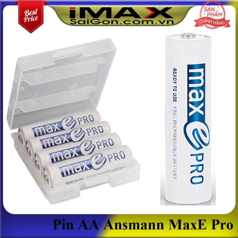 [HCM]Pin sạc Ansmann Max e Pro AA 4V 2000mAh