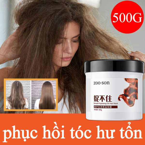 Dầu xả tóc kem xã tóc phục hồi dầu xả tóc siêu mượt 500g Phục hồi chất tóc hư tổn, cấp nước, bổ sung nước cho tóc, làm cho tóc suôn mềm và mượt mà nhập khẩu