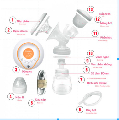 Phụ kiện máy hút sữa Cmbear