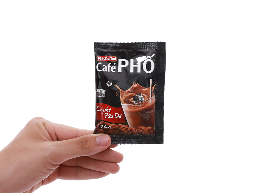 Cà phê sữa đá MacCoffee Cafe Phố ( 24g x 30 gói )