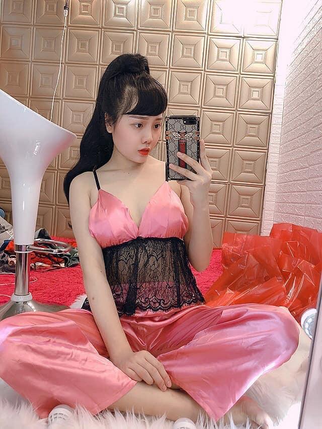 Bộ 2 dây ren lụa cao cấp. Hàng nhập, có mút ngực, nhiều màu