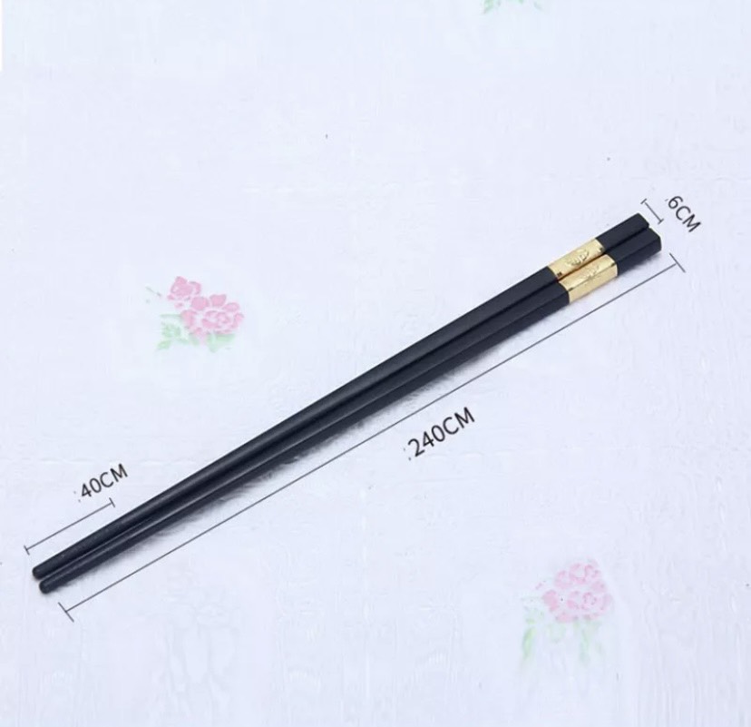 combo 10 đôi đũa tre khảm hoa văn