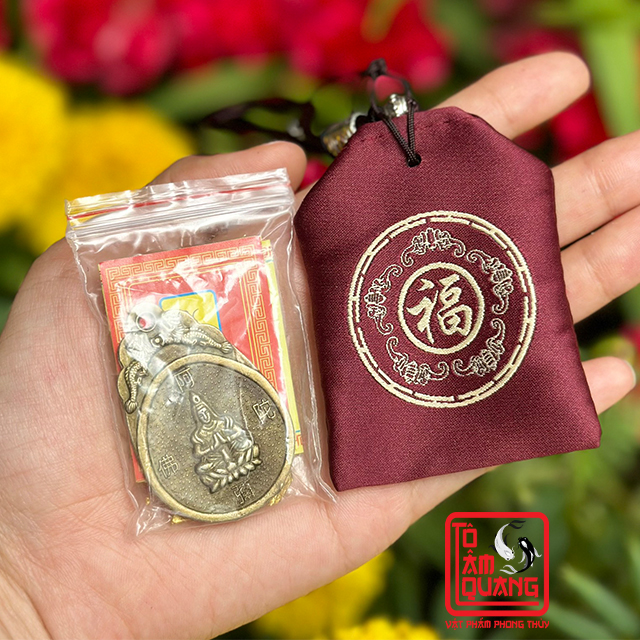 Túi phước may mắn phong thủy mang lại bình an tài lộc tình duyên học tập đỗ đạt  - TÔ TÂM QUANG