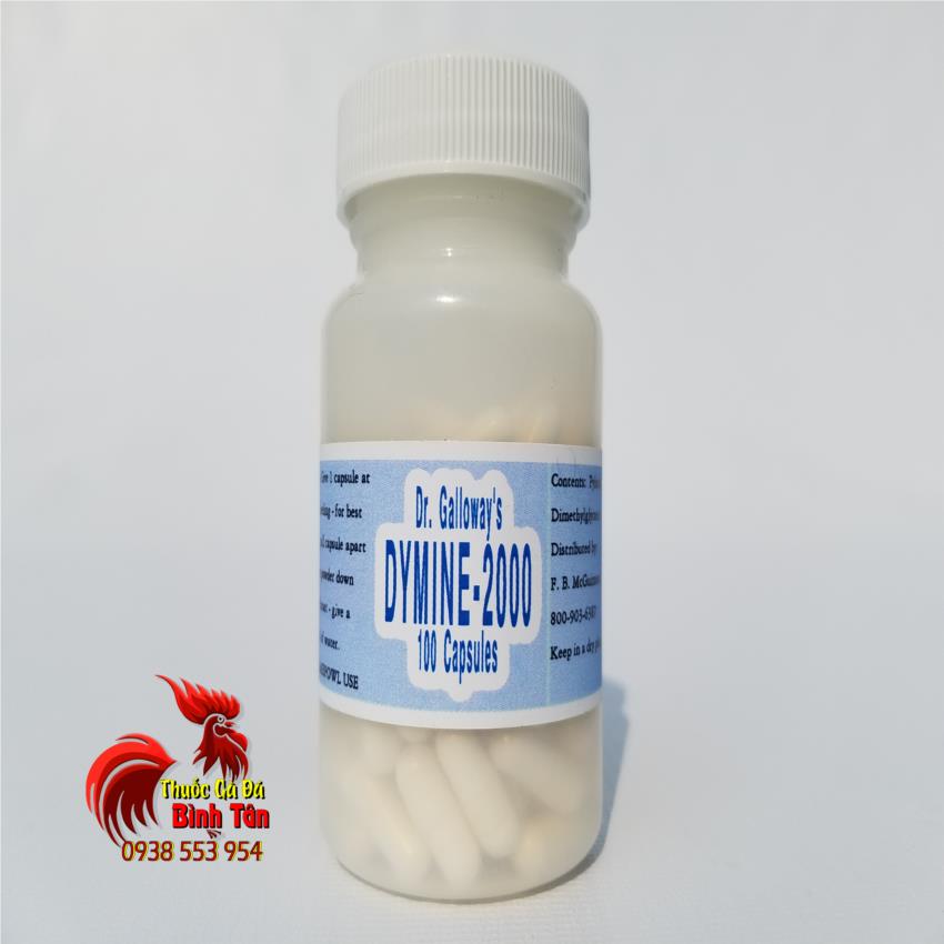 Th.uốc gà đá dymine 2000 - cung cấp năng lượng mạnh mẽ cho cơ bắp, giúp gà đá tăng bo, lì đòn, nuốt ói cực tốt từ mỹ
