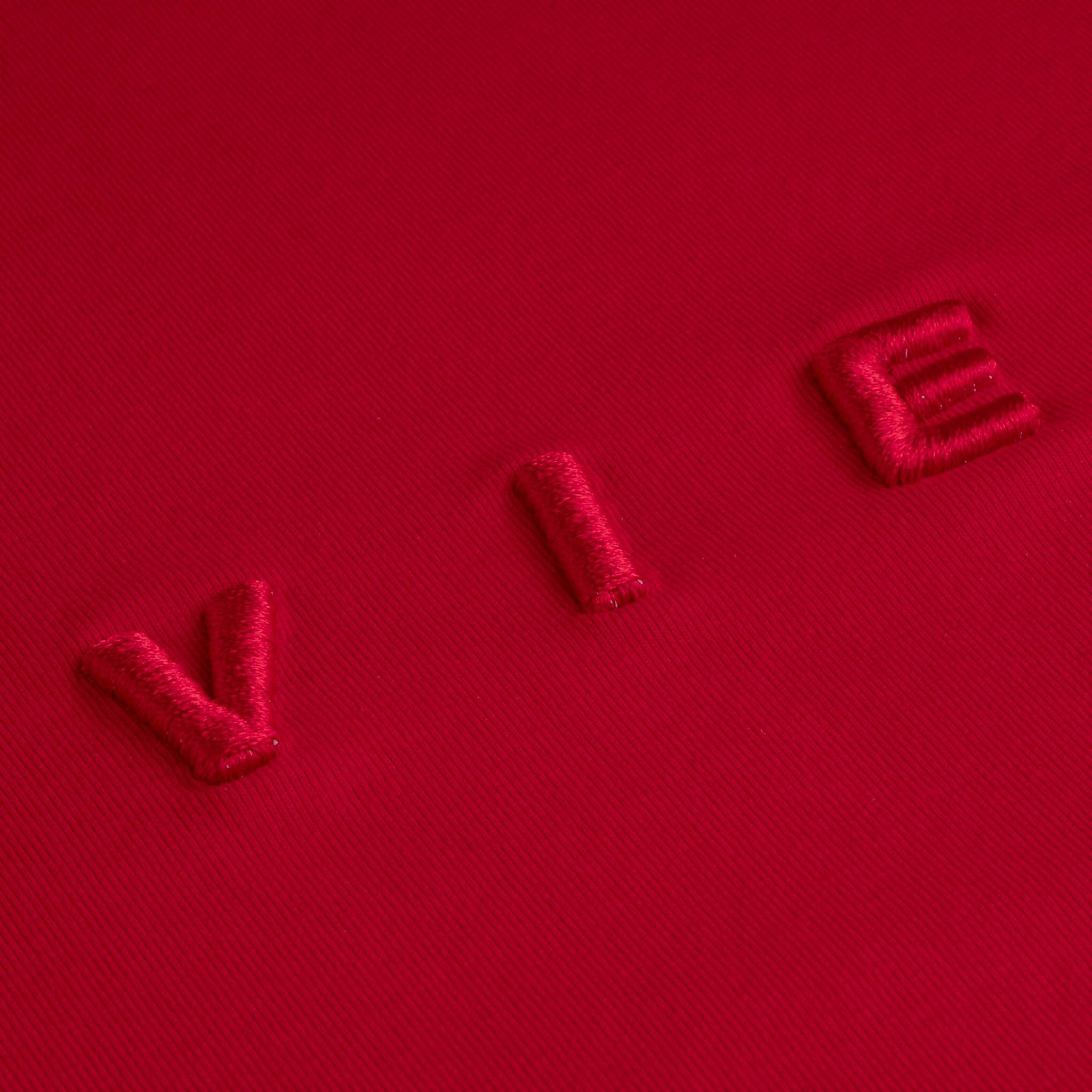 Grimm DC Tee Vietmade 3D embroidery | Adrenaline Red